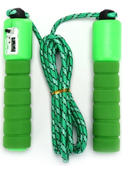 Yeşil Stil 3 Metre Ayarlanabilir Crossfit Egzersiz Hızlı Hız Sayma Atlama Ip Atlama Tel Kalori Spor Salonu Spor Fitness Aksesuarları (Yurt Dışından)