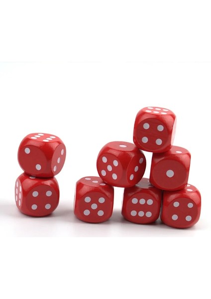 No.5 Tarzı Ack Ahşap Zar Renkli Masif Ahşap Altın Siyah Nokta Oyunu Yuvarlak Zar Mahjong Zar Içme (Yurt Dışından) indirimleri