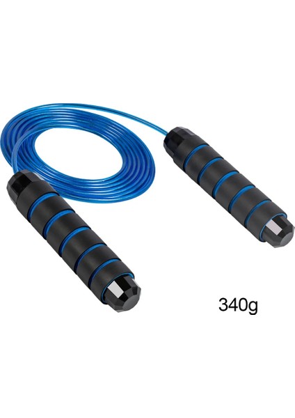 B Tipi-Siyah Mavi Stili Gobygo Ağırlık Taşıyan Ip Atlama Ipi Ev Spor Salonu Çift Kullanımlı Profesyonel Ip Atlama Ipi Ekipmanları Taşınabilir Fitness Egzersiz Aracı Unisex (Yurt Dışından)