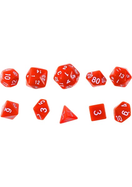 Sarı Stil 1 Takım Akrilik Çokyüzlü Zar Yaratıcı Numaraları Zar Çok Yönlü Eğlence Zar Ev Bar Masa Masa Oyunları Için (Yurt Dışından) fiyatları