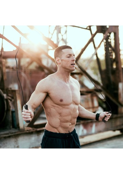 Gösterildiği Gibi Clispeed 3 Metre Atlama Ipi Egzersizi Çelik Tel Ayarlanabilir Rulman Atlama Ipi (Siyah) (Yurt Dışından) fırsatları