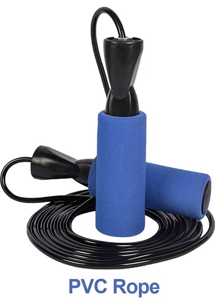 Mavi Stil Yazın Gobygo Pvc Tel Atlama Ipi Ev Hız Eğitimi Fitness Ekipmanları Spor Salonu Fitness Egzersiz Vücut Geliştirme Atlama Yarışması Donatmak (Yurt Dışından)