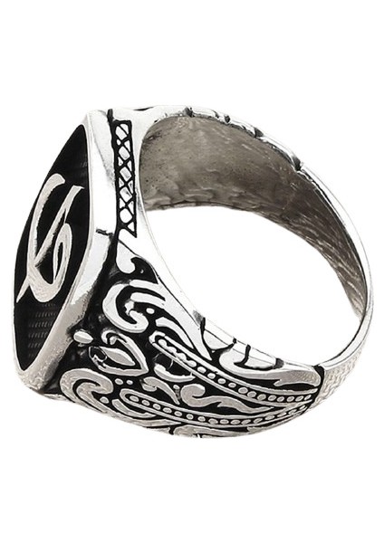 Erkek Yüzük Gümüş 925 Vav modelleri