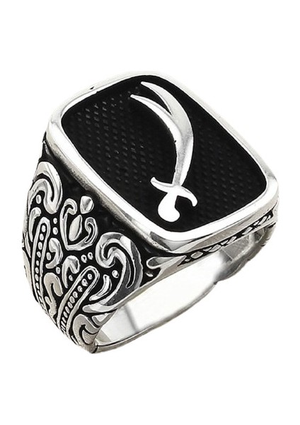 Erkek Yüzük Gümüş 925 Kılıç