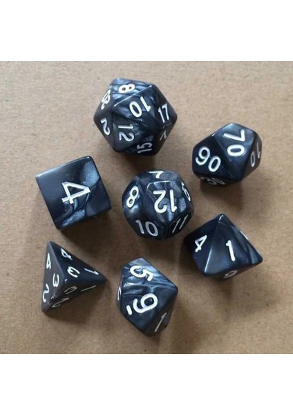 No.2 Tarzı Et Liplasting Game Çok Taraflı Zar Oyunu Partiler Için Karışık Renkli Zar Oynama Trpg Gamer (Yurt Dışından) fiyatları