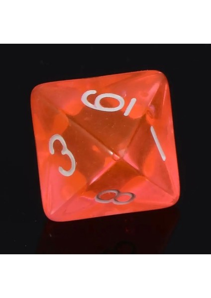Yeşil Stil 7-Zar Taraflı D4 D6 D8 D10 D12 D20 Magic-The-Gathering Rpg Poli Oyun Seti (Yurt Dışından)