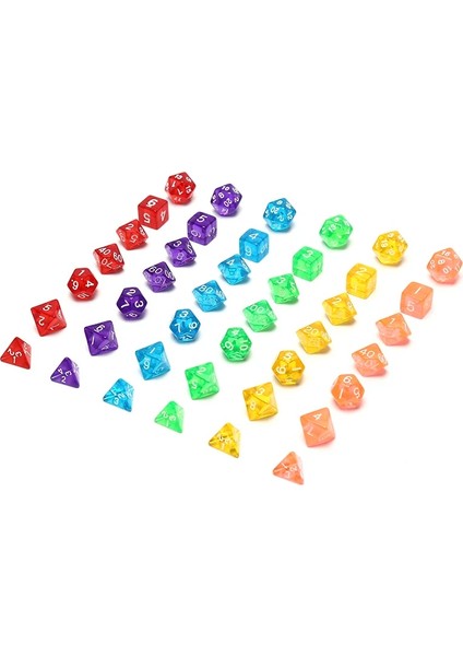 10 Adet 10MM Tarzı Yeni ve Yaratıcı Oyun Zar D&d Renkli Çok Renkli Zar Karışık Sıcak Satış (Yurt Dışından) fırsatları