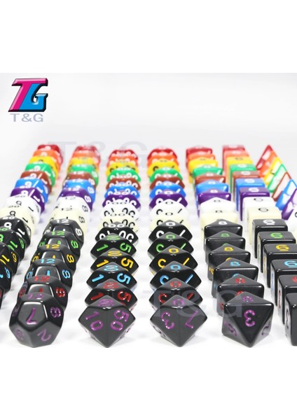11 Siyah W Yeşil Stil Dnd Opak D4-D20 Çok Taraflı Zar Pop Oyunu Için En Li 15 Coloret Akrilik Çokyüzlü Trpg Oyunları (Yurt Dışından) fırsatları