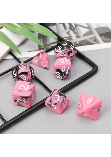Et Trpg Dungeons And Dragons Için Zar D4-D20 Çok Taraflı Zar Çokyüzlü (Yurt Dışından)