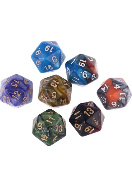 5AC502052-1 Stili X5QF D6 Çokyüzlü Zar Kare Kenarlı Numaralı Zar Boncuk Masa Tahtası Bar Kulübü Partisi Için Rol Oynama Oyunu (Yurt Dışından) fiyatları