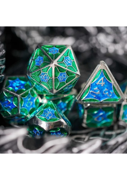 Gümüş Pembe Mavi Tarzı Cusdie Y Metal D&d Zar, Metal Dnd Zar, Çokyüzlü Metal Zar Seti, Rol Yapma Oyunu Için Mtg Pathfinder (Yurt Dışından) fırsatları