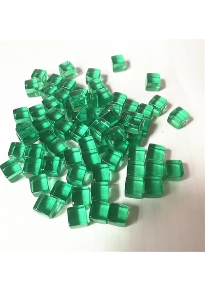 Koyu Gri Tarzı Et 8mm Şeffaf Gri Kare Köşe Renkli Kristal Zar Satranç Parçası Sağ Açı Elek Küp Bulmaca Oyunu Zar Seti (Yurt Dışından) fiyatları