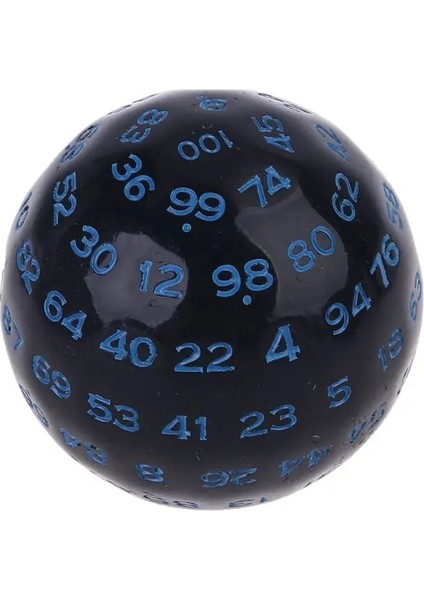 Bl Tarzı Des Çokyüzlü Zar D100 Masa Oyunu Için Çok Taraflı Akrilik Zar (Yurt Dışından)