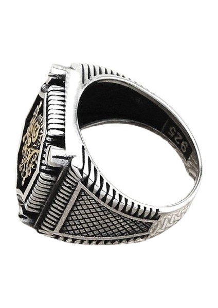 Erkek Yüzük Gümüş 925 Selçuklu Zihgir modelleri