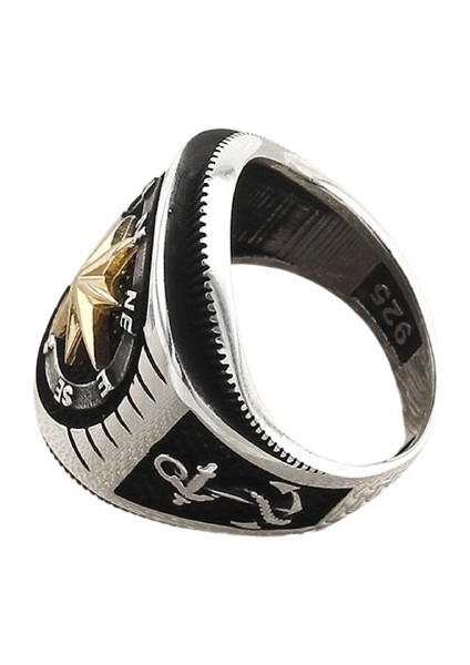 Erkek Yüzük Gümüş 925 Pusla modelleri