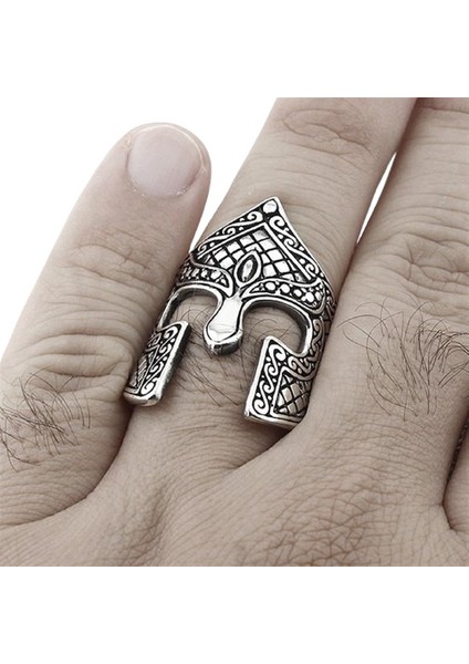 Erkek Yüzük Gümüş 925 Sparta Miğfer fiyatları