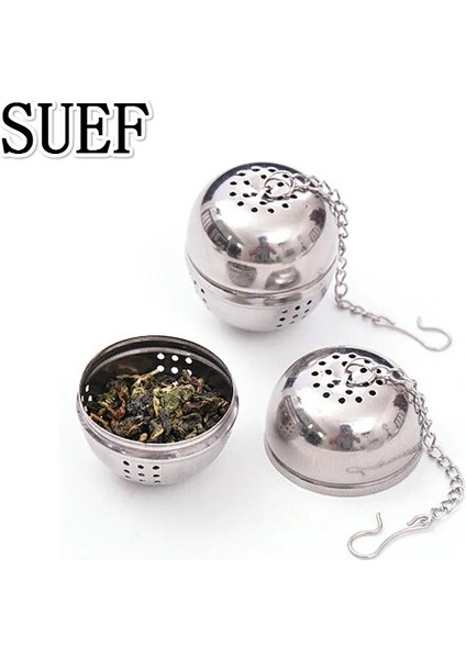 B 5 Adet Tarzı Suef Asılabilir Paslanmaz Çelik Top Şekli Çay Demlik Gevşek Çay Yaprağı Baharat Ev Mutfak Aksesuarları Örgü Filtre Süzgeç (Yurt Dışından) modelleri