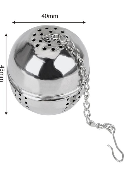 B 5 Adet Tarzı Suef Asılabilir Paslanmaz Çelik Top Şekli Çay Demlik Gevşek Çay Yaprağı Baharat Ev Mutfak Aksesuarları Örgü Filtre Süzgeç (Yurt Dışından) fırsatları