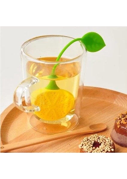 Licone Çilek + Limon Gevşek Çay Yaprağı Süzgeç Bitkisel Baharat Demlik Filtre Difüzör (Yurt Dışından) modelleri