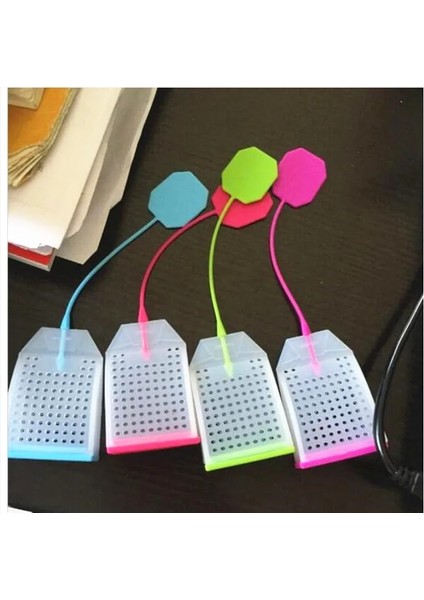 No.2 Tarzı Çanta Şekli Silikon Çay Süzgeç Bitkisel Baharat Demlik Filtre Difüzör Mutfak Aletleri Rastgele Renk (Yurt Dışından) fiyatları