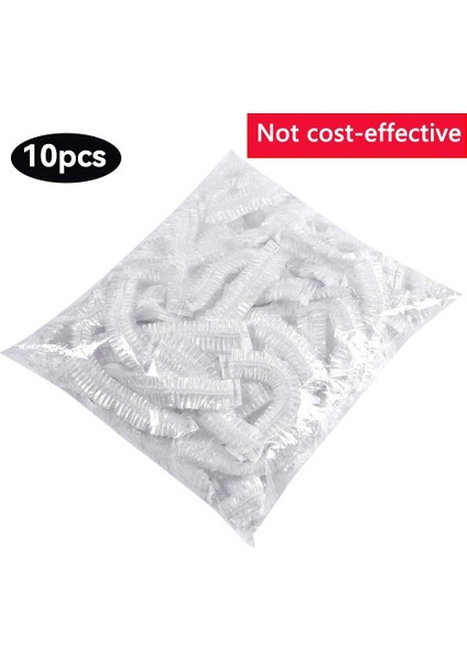 10 Adet Tarzı Tek Kullanımlık Gıda Kapağı Plastik Sarma Plastik Gıda Kapakları Meyve Kaseleri Bardak Kapakları Depolama Mutfak Taze Tutma Koruyucu Çanta (Yurt Dışından)