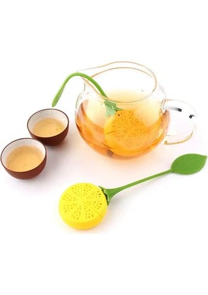 1 Adet Tarzı Gösteri Olarak Reative Limon Şeklinde Çay Demlik Süzgeç Silikon Çay Poşeti Yaprak Filtre Difüzör Çay Takımı Çaydanlık Aksesuar Mutfak Aleti (Yurt Dışından) modelleri