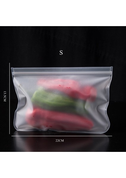 Bzy-22 Stili 1 Adet Kullanımlık Eva Gıda Saklama Çantası Buzdolabı Gıda Saklama Çantası Meyve Sebze Gıda Mühür Çanta Mutfak Taze Tutma Koruyucu Çanta (Yurt Dışından)