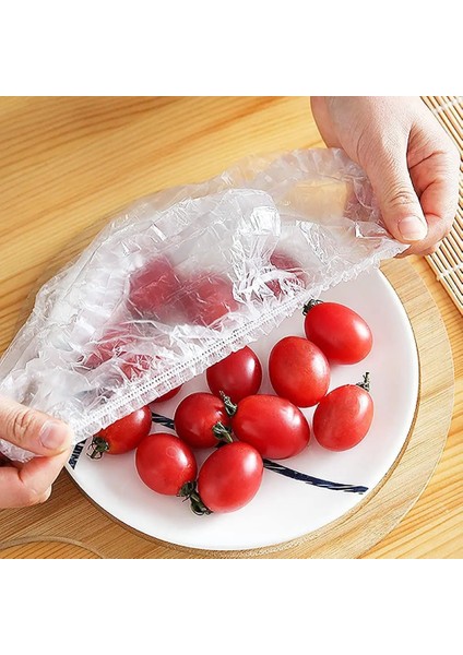 100 Adet Tarzı Vakumlu Gıda Tasarrufu Torbasının Şeffaf Taze Plastik Torbaları Yeniden Kullanılabilir Mutfak Yemekleri Taze Mühürlü Toz Geçirmez Torbalar (Yurt Dışından)