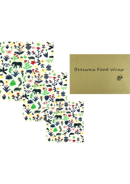 S Tarzı S 17.5X20CM Balmumu Yeniden Kullanılabilir Gıda Sargıları Sürdürülebilir Plastiksiz Gıda Depolama Organik Balmumu Sargısı Sandviç Için Sargı Sargısı Değiştirme (Yurt Dışından) fırsatları