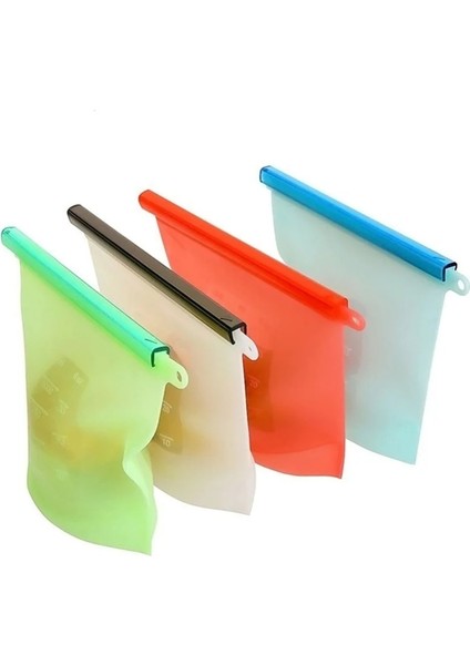 Mavi Stil 1500ML Yeni Yeniden Kullanılabilir Vakum Silikon Gıda Torbası Mühürleyen Süt Meyve Et Saklama Torbaları Buzdolabı Gıda Saklama Kapları Buzdolabı Çantası (Yurt Dışından)