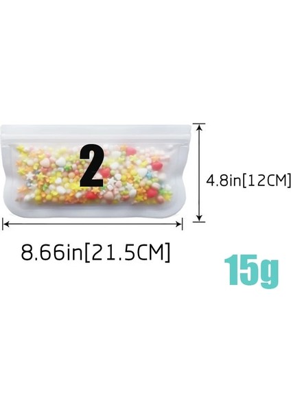 Yarı Saydam Stil 21.5X18CM Kalın Silikon Gıda Saklama Çantası Dondurucu Yeniden Kullanılabilir Mühür Vakum Taze Saran Wrap Plastik Torbalar Mutfak Depolama Organizasyonu (Yurt Dışından) indirimleri
