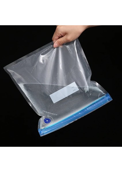 Gösteri Tarzı Olarak S Beden Vakum Torbası Gıda Hava Vakumlu Sıkıştırılmış Çanta Organizatör Şeffaf Mühürlü Saklama Torbaları Yeniden Kullanılabilir Dondurucu Çanta Mutfak Depolama (Yurt Dışından) fiyatları