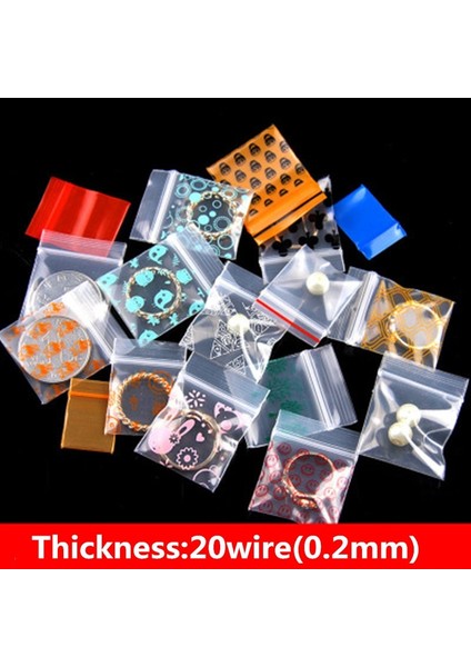 Pembe Tarzı 14X20 cm Karikatür Kilitli Çanta ve Saklama Torbaları Kalınlık Takı Zip Fermuarlı Kilit Yeniden Kapatılabilir Plastik Poli Şeffaf Çantalar (Yurt Dışından) fırsatları