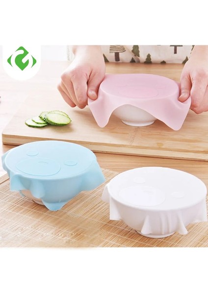 Mavi Stil Guanyao Yeniden Kullanılabilir Sarılmak Film Sevimli Mutfak Taze Kase Kapağı Sihirli Bulaşık Kapağı Mikrodalga Kapağı Kuvars Silikon Alimentaire 1 Adet (Yurt Dışından) fiyatları