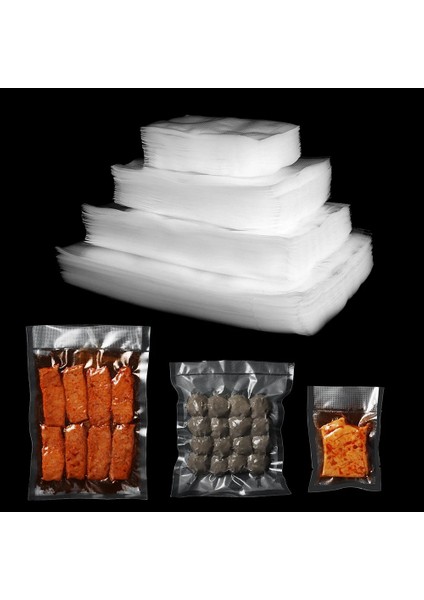 7X10CM Tarzı Trong Vakum Mühürleyen Gıda Torbaları Depolama Dokulu Torbalar Klipler Sarma Mühür Depolama Dondurucu Gıda Vakum Torbaları Için Kabartmalı (Yurt Dışından)