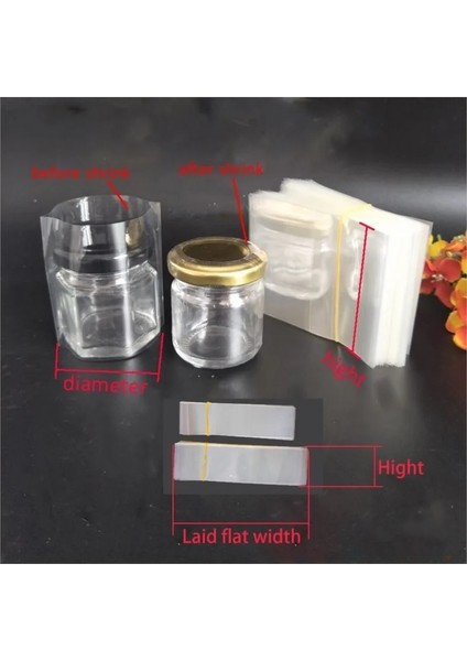 30N Tarzı Ize Isı Büzüşmeli Pvc Bantlar Cam Şişe Için Ağız Mühür Kapağı Daralan Plastik Üst Mühür Bantları Düz ​​genişlik x Bant Yüksekliği (Yurt Dışından) fırsatları
