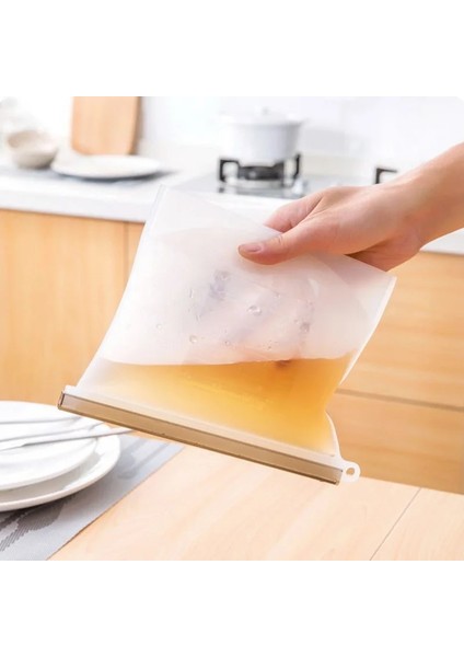 KIRMIZI-1500ML Stili L L Yeniden Kullanılabilir Silikon Saklama Çantası Silikon Gıda Saklama Torbaları Gıda Mühür Kilitli Dondurucu Pişirme Taze Çanta (Yurt Dışından) indirimleri