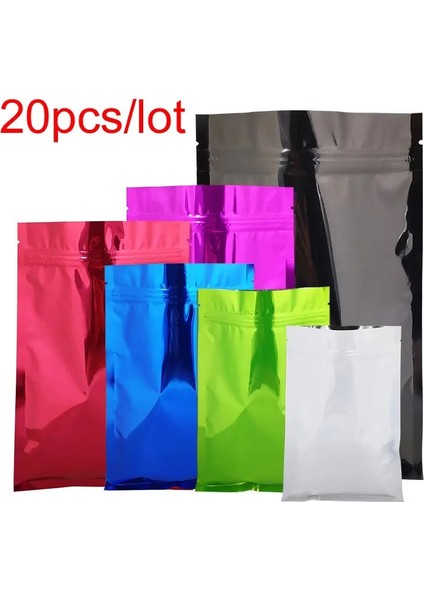 Mor Tarzı 8.5X13CM Isı Yalıtımlı Alüminyum Folyo Kilitli Çantalar Düz Kilitli Kilitli Paket Çanta Perakende Plastik Folyo Zip Çantalar Yeniden Kapatılabilir 6 Boyut 10 Renk (Yurt Dışından) fiyatları