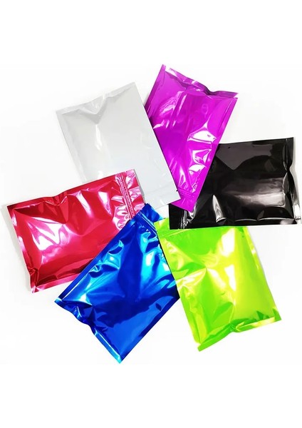 Mavi Stil 7.5x6.5cm Isı Yalıtımlı Alüminyum Folyo Kilitli Çantalar Düz Kilitli Kilitli Paket Çanta Perakende Plastik Folyo Zip Çantalar Yeniden Kapatılabilir 6 Boyut 10 Renk (Yurt Dışından) modelleri