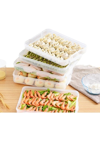 Açık Yeşil Tarzı Mutfak Buzdolabı Organizasyonu Için Düz Plastik Kutu Mutfak Buzdolabı Dondurucu Tutucu Için Şeffaf Gıda Saklama Kabı (Yurt Dışından) fiyatları