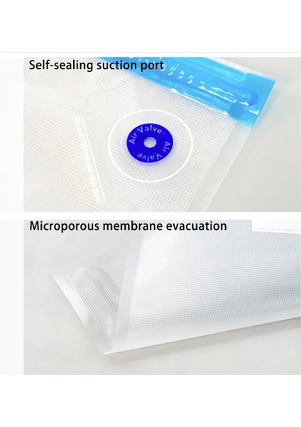 26X34CM-5PCS Tarzı 5 Adet Yeniden Kullanılabilir Vakum Torbaları Dondurucu Gıda Saklama Mühür Torbaları Su Geçirmez Mühürlü Saklama Torbaları Mutfak Organizatör Kilitli Taze Çanta (Yurt Dışından) fırsatları