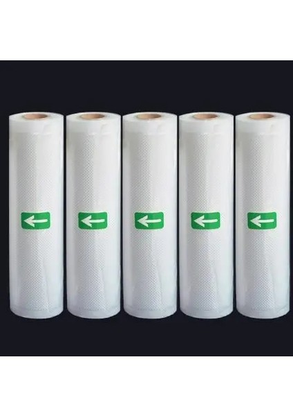 25CM5 Adet Tarzı Gıda Için Vakum Torbaları Vakum Mühürleyen Saklama Torbaları cm * 500CM Vakum Paketleme Için Mühürleyen Rollslot (Yurt Dışından)