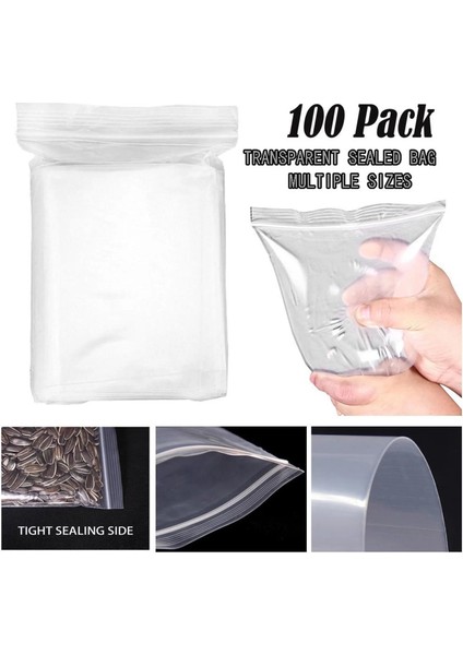 Bir Stil Açılıp Kapanabilir Plastik Kilitli Çanta Şeffaf Ambalaj Torbaları Sızdırmazlık Takı Gıda Depolama Vakum Taze Organizatör Saklama Çantası (Yurt Dışından) fiyatları