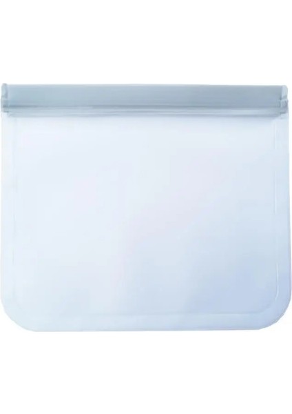 Yeşil Stil 21.5X12CM Çevre Dostu Yeniden Kullanılabilir Gıda Saklama Çantası Buzdolabı Gıda Taze Tutma Çantası Aperatif Meyve Saklama Kapları Stand Up Zip Kapatma Çantası (Yurt Dışından)