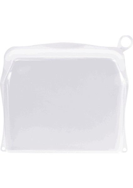 Beyaz Stil 500ML Gıda Sınıfı Silikon Saklama Çantası Yeniden Kullanılabilir Taze Sarma Ambalaj Organizatör Aperatifler Sandviç Çerezler Yeniden Kullanılabilir Gıda Saklama Kabı (Yurt Dışından)