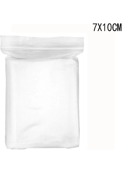 D Stili Açılıp Kapanabilir Plastik Kilitli Çanta Şeffaf Ambalaj Torbaları Sızdırmazlık Takı Gıda Depolama Vakum Taze Organizatör Saklama Çantası (Yurt Dışından)