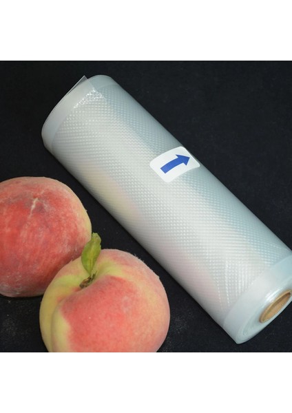 12X500CM Stili Vakum Sealer Vakum Paketleme Ruloları Için Mutfak Gıda Vakum Torbası Saklama Poşetleri Pürüzsüz Gıda Meyve ve Sebze Streç Film (Yurt Dışından) indirimleri