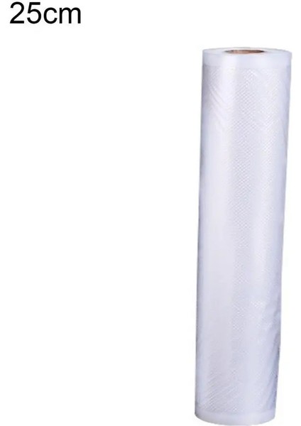 25CM Tarzı 1 Rulo Büyük Gıda Kapatıcı Torbalar Çoklu Paket Gıda Vakum Torbaları Çevre Dostu Taze Tutma Gıda Tasarrufu Vakum Kapama Torbaları Rulolar (Yurt Dışından)