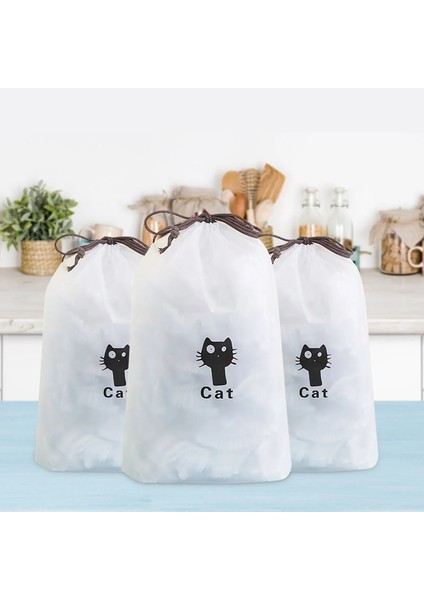 300 Adet Tarzı Pc Mutfak Vakum Sızdırmazlık Torbaları Yeniden Kullanılabilir Taze Tutma Gıda Tasarrufu Elastik Streç Kase Buzdolabı Saklama Çantası P5 (Yurt Dışından) fiyatları