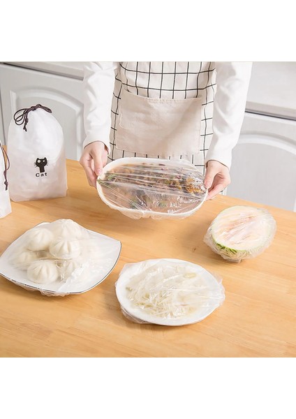 300 Adet Tarzı Pc Mutfak Vakum Sızdırmazlık Torbaları Yeniden Kullanılabilir Taze Tutma Gıda Tasarrufu Elastik Streç Kase Buzdolabı Saklama Çantası P5 (Yurt Dışından) modelleri